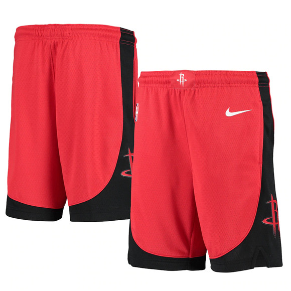 Houston Rockets Red Alternate NBA Shorts (Run Smaller)