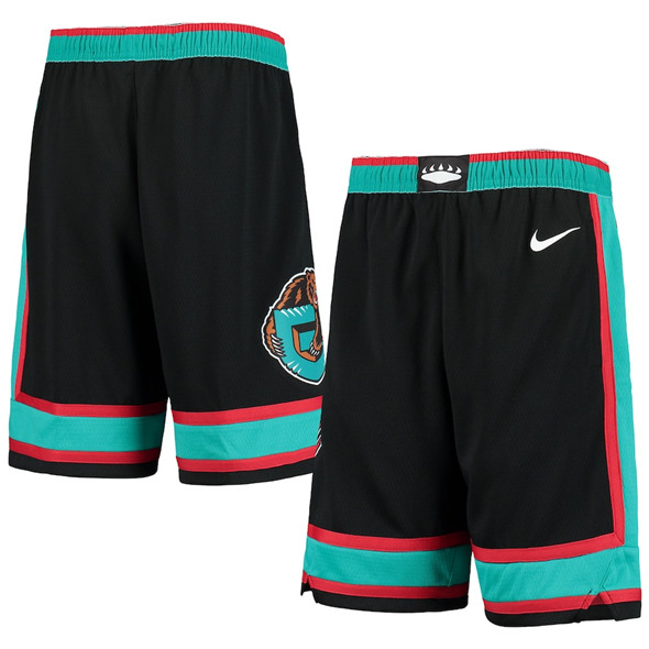 Men's Memphis Grizzlies Black Shorts (Run Small)