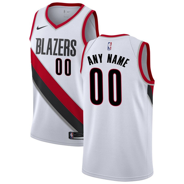 Men's Portland Trail Blazers Active Player Custom Stitched NBA Jersey