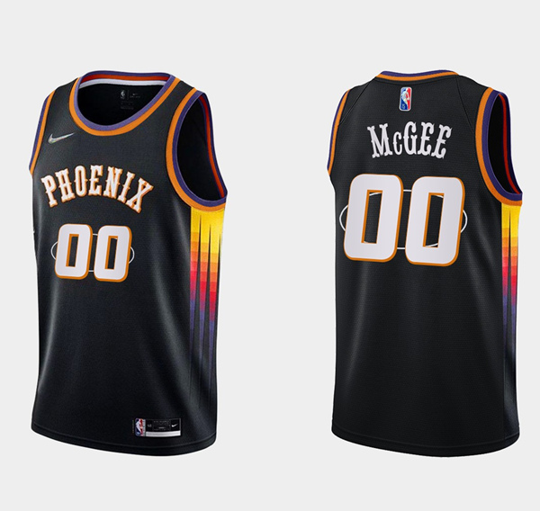 Men's Phoenix Suns Active Custom Black 75th Anniversary Stitched Basketball Jersey
