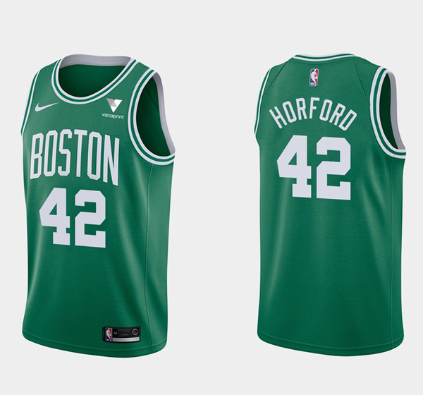 Men's Boston Celtics #42 Al Horford Icon Edition Green Stitched Basketball Jersey