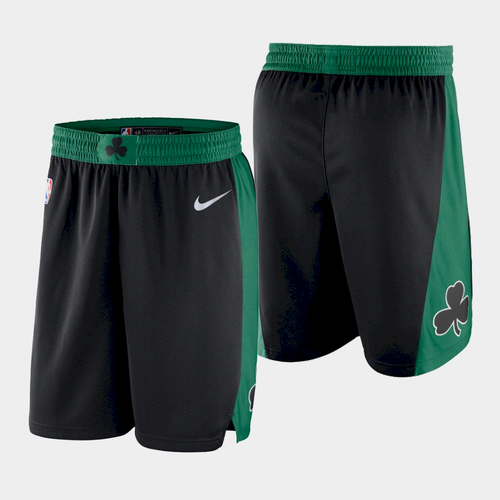 Men's Boston Celtics Black Shorts (Run Smaller)