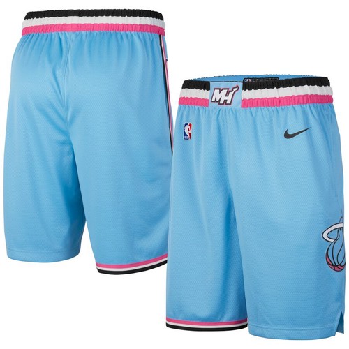 Men's Miami Heat Blue NBA Shorts (Run Smaller)