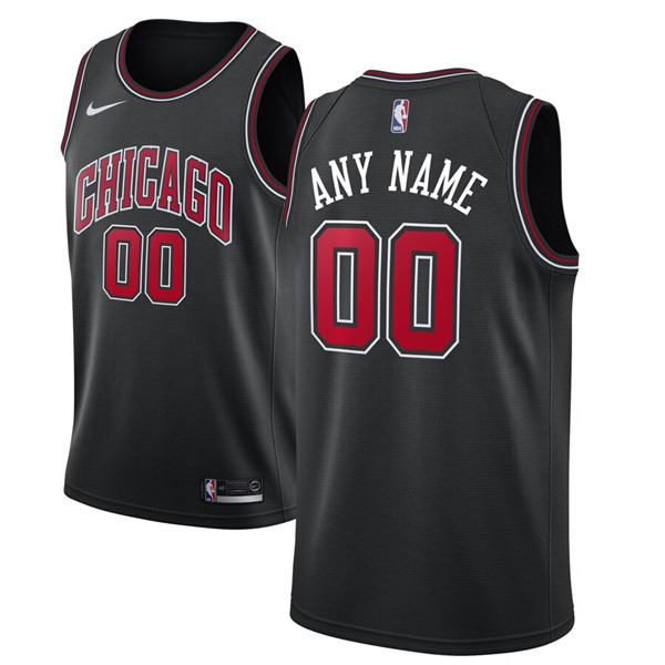Men's Chicago Bulls Active Player Custom Stitched NBA Jersey