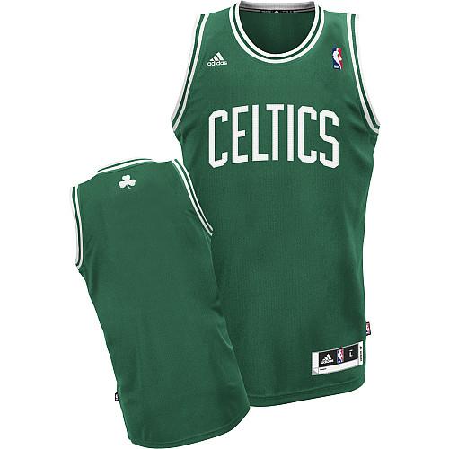 Revolution 30 Celtics Blank Green Stitched NBA Jersey