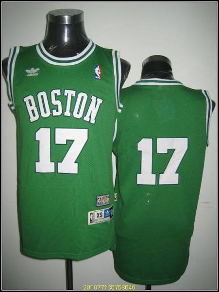 Celtics #17 John Havlicek Stitched Green Throwback NBA Jersey