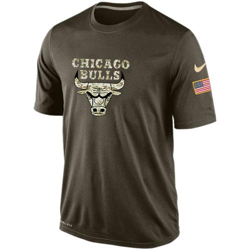 Men's Chicago Bulls Salute To Service Nike Dri-FIT T-Shirt
