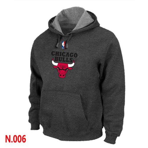 NBA Chicago Bulls Pullover Hoodie Dark Grey
