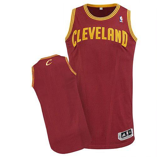 Revolution 30 Cavaliers Blank Red Stitched NBA Jersey