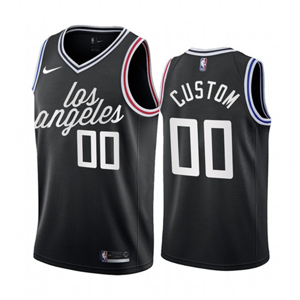 Youth Los Angeles Clippers Active Player Custom Black City Edition Stitched Jersey