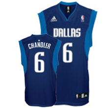 Mavericks Revolution 30 #6 Tyson Chandler Dark Blue Stitched NBA Jersey