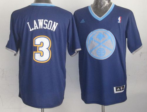 Nuggets #3 Ty Lawson Dark Blue 2013 Christmas Day Swingman Stitched NBA Jersey