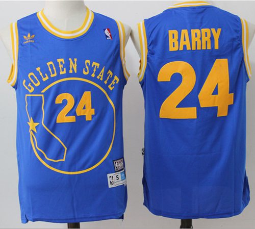 Warriors Active Player Custom Blue Throwback Golden State Stitched NBA Jersey