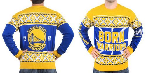 Golden State Warriors Men's NBA Ugly Sweater