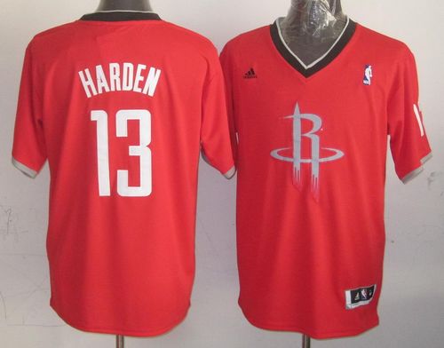 Rockets #13 James Harden Red 2013 Christmas Day Swingman Stitched NBA Jersey