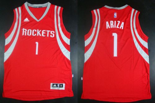 Revolution 30 Rockets #1 Trevor Ariza Red Road Stitched NBA Jersey