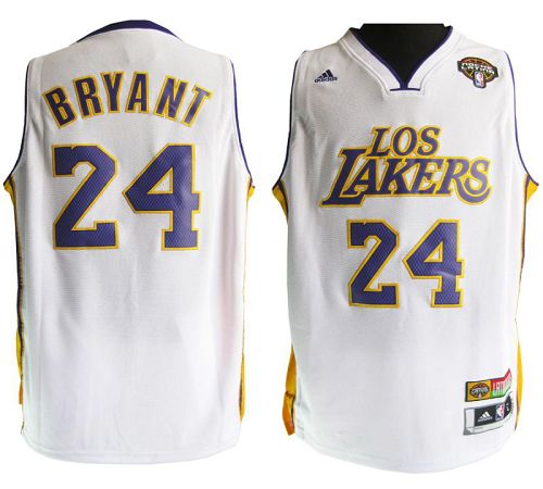 Latin Nights Lakers #24 Kobe Bryant White Stitched NBA Jersey