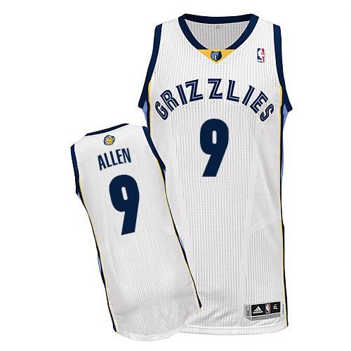 Grizzlies #9 Tony Allen Revolution 30 White Stitched NBA Jersey