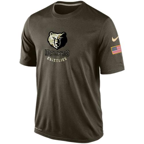 Men's Memphis Grizzlies Salute To Service Nike Dri-FIT T-Shirt