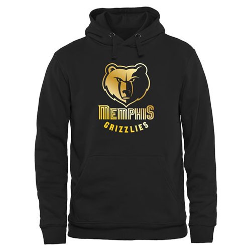 Memphis Grizzlies Gold Collection Pullover Hoodie Black