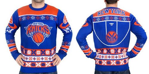 New York Knicks Men's NBA Ugly Sweater