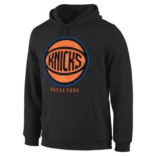 New York Knicks Noches Enebea Pullover Hoodie Black