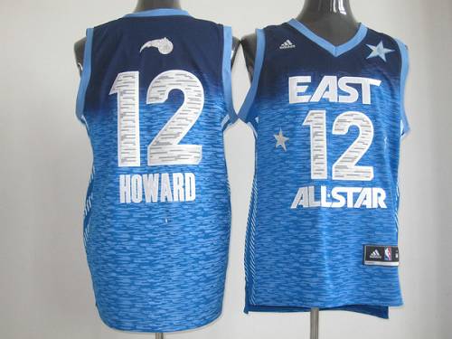 2012 All Star Magic #12 Dwight Howard Blue Stitched NBA Jersey