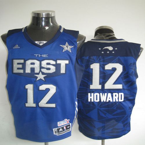 2011 All Star Magic #12 Dwight Howard Blue Stitched NBA Jersey