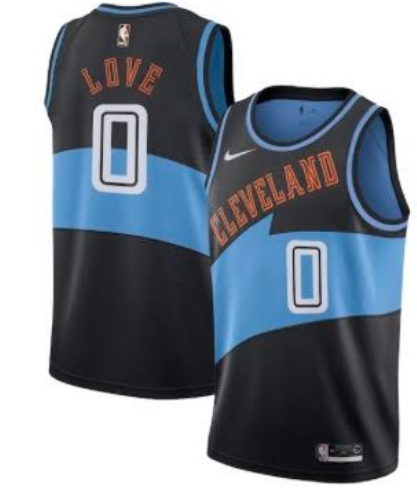 Cavaliers #0 Kevin Love Stitched NBA Jersey