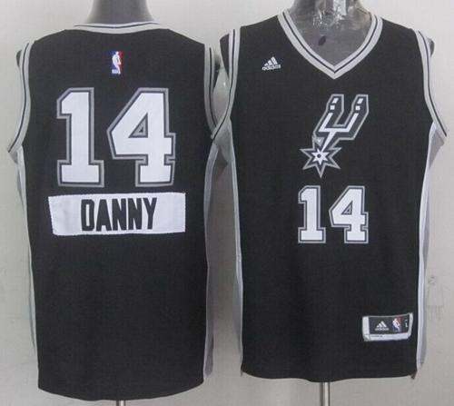 Spurs #14 Danny Green Black 2014-15 Christmas Day Stitched NBA Jersey