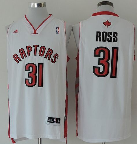 Revolution 30 Raptors #31 Terrence Ross White Stitched NBA Jersey