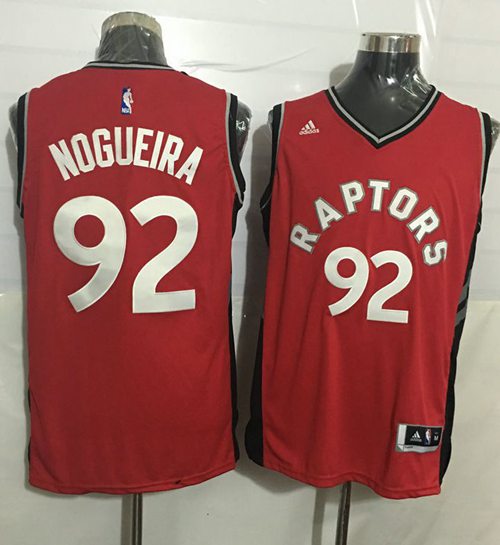 Raptors #92 Lucas Nogueira Red Stitched NBA Jersey