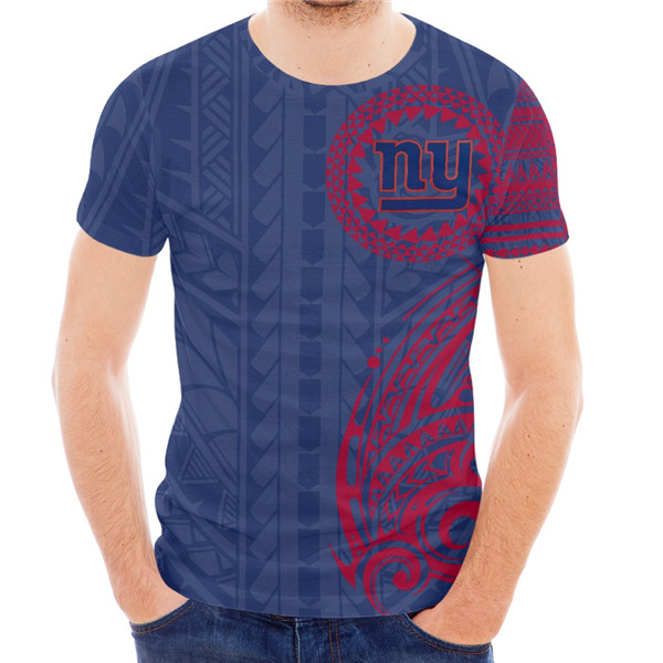 Men's New York Giants Blue T-Shirt