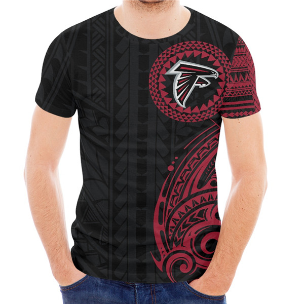 Men's Atlanta Falcons Black/Red T-Shirt