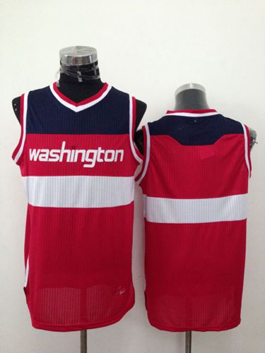 Revolution 30 Wizards Blank Red Stitched NBA Jersey