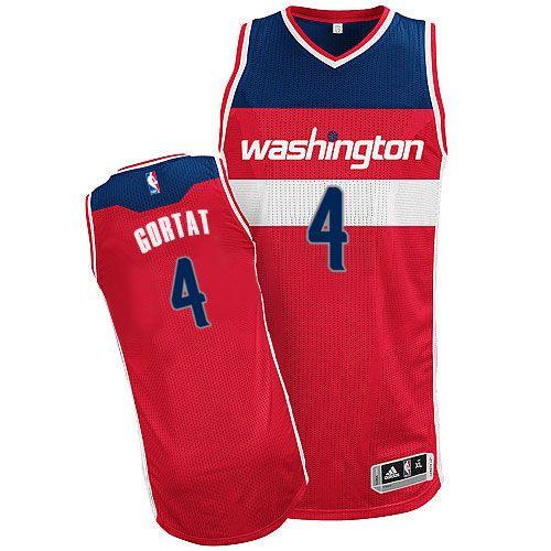 Wizards #4 Marcin Gortat Red Revolution 30 Stitched NBA Jersey