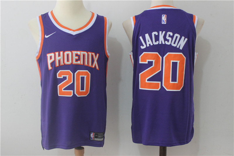 Men's Nike Phoenix Suns #20 Josh Jackson Purple Stitched NBA Jersey
