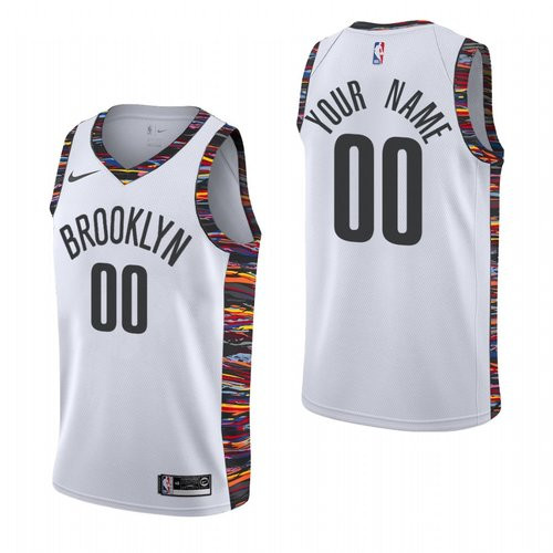 Brooklyn Nets Customized Stitched NBA Jersey