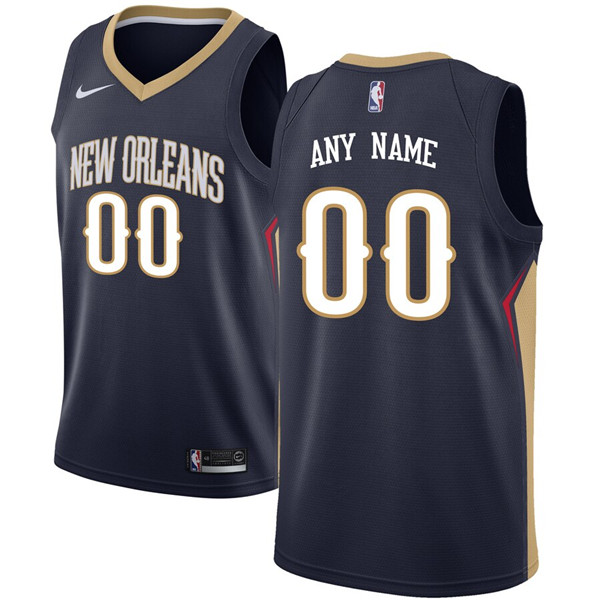 Men's New Orleans Pelicans Active Player Custom 2022/23 Black City ...