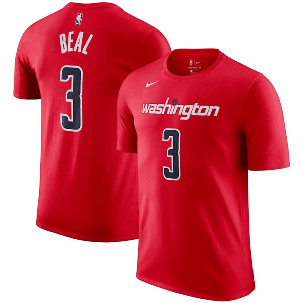 Men's Washington Wizards #3 Bradley Beal T-Shirt