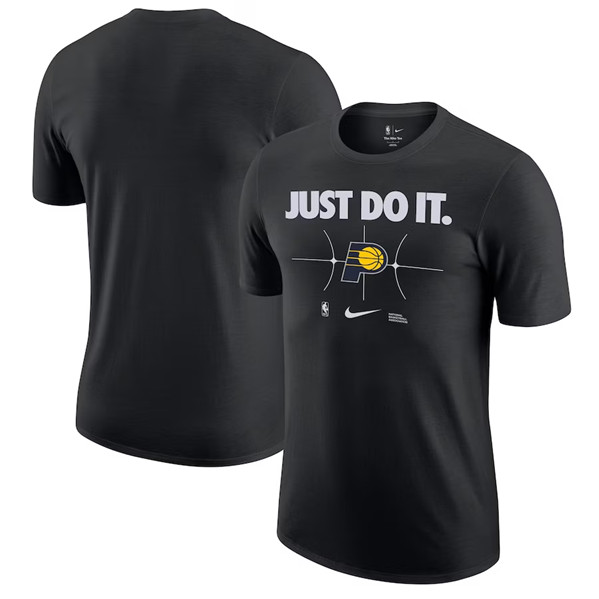 Men's Indiana Pacers Black Just Do It T-Shirt