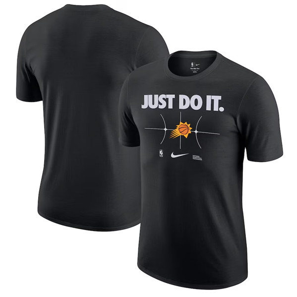 Men's Phoenix Suns Black Just Do It T-Shirt