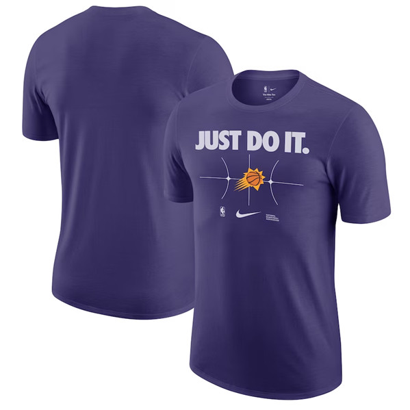 Men's Phoenix Suns Purple Just Do It T-Shirt