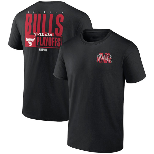 Men's Chicago Bulls Black Basketball T-Shirt