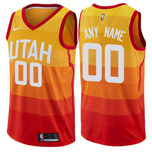 Men's Utah Jazz Active Player Custom Stitched NBA Jersey