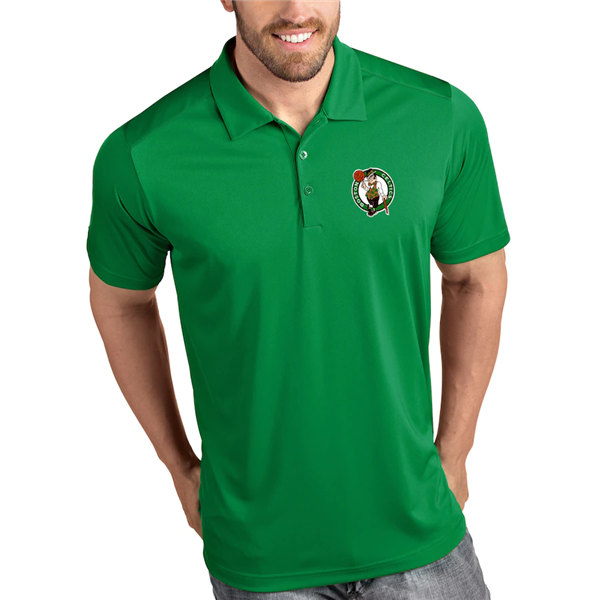 Men's Boston Celtics Antigua Green Legacy Pique Polo