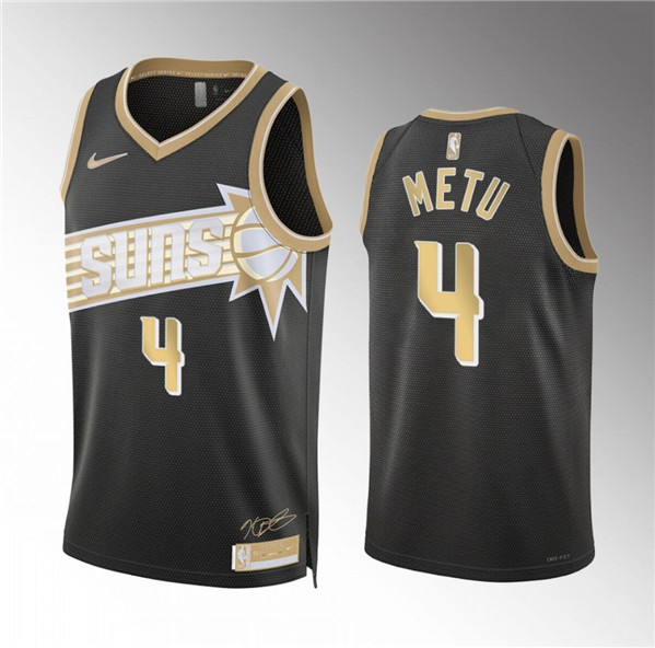 Men's Phoenix Suns #4 Chimezie Metu 2024 Select Series Stitched Basketball Jersey