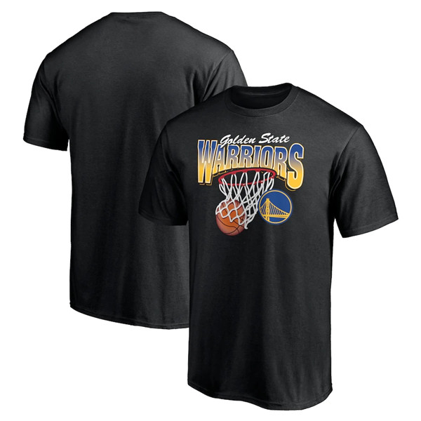 Men's Golden State Warriors 2022 Black Balanced Floor T-Shirt