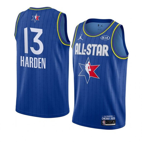 Men's Houston Rockets #13 James Harden 2020 All-Star NBA Stitched Jersey