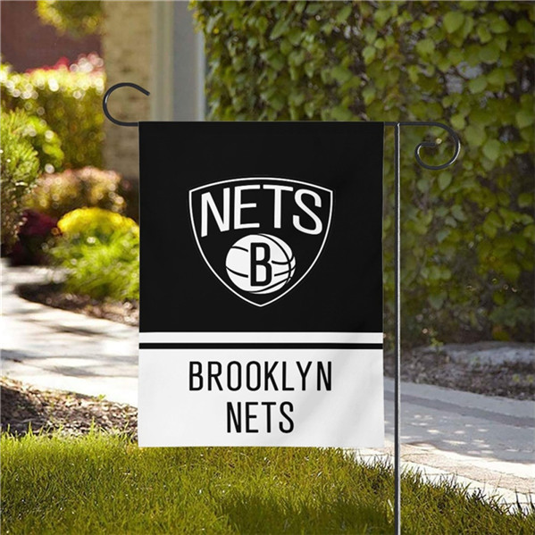 Brooklyn Nets Double-Sided Garden Flag 001 (Pls check description for details)